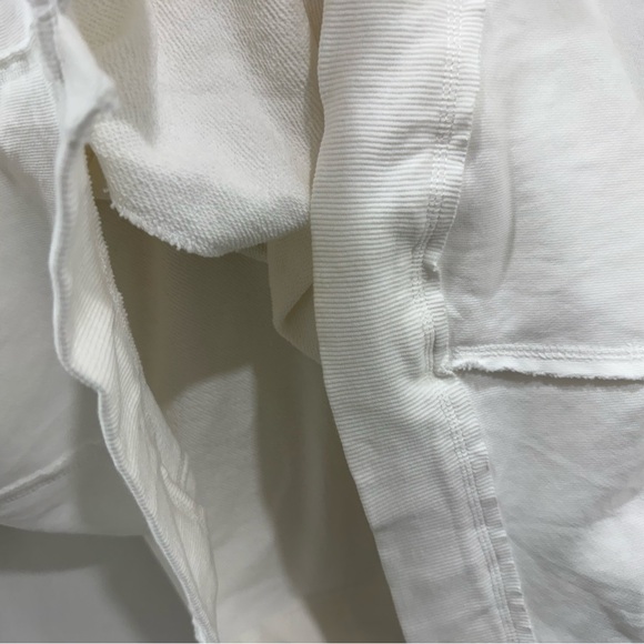 NWT Free People We The Free We Hoodie Ivory Oversized Sz Medium - Picture 8 of 12